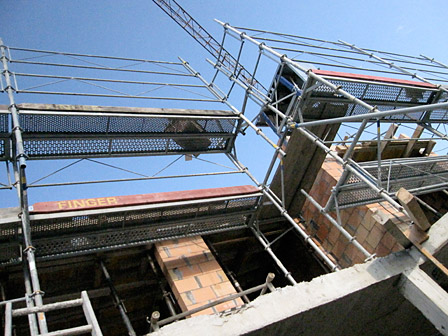 Rohbau Gerüst