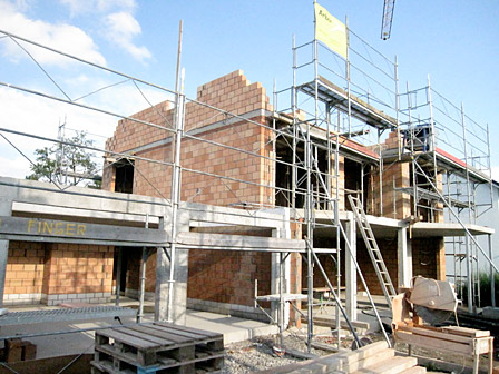 Rohbau Aussenansicht