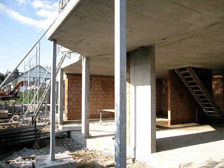 Rohbau Balkon