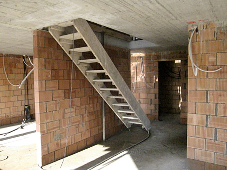 Rohbau Treppe
