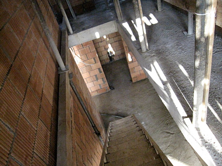 Rohbau Treppe