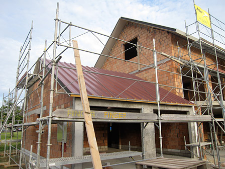Rohbau Aussenansicht