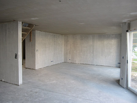 Rohbau Grundputz